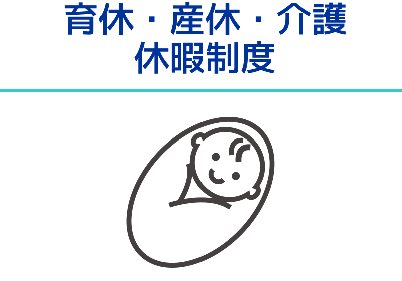 育休・産休・介護休暇制度